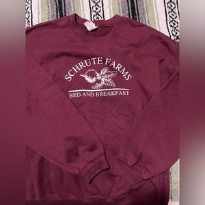 Pull over sweatshirt- “Schrute Farms”